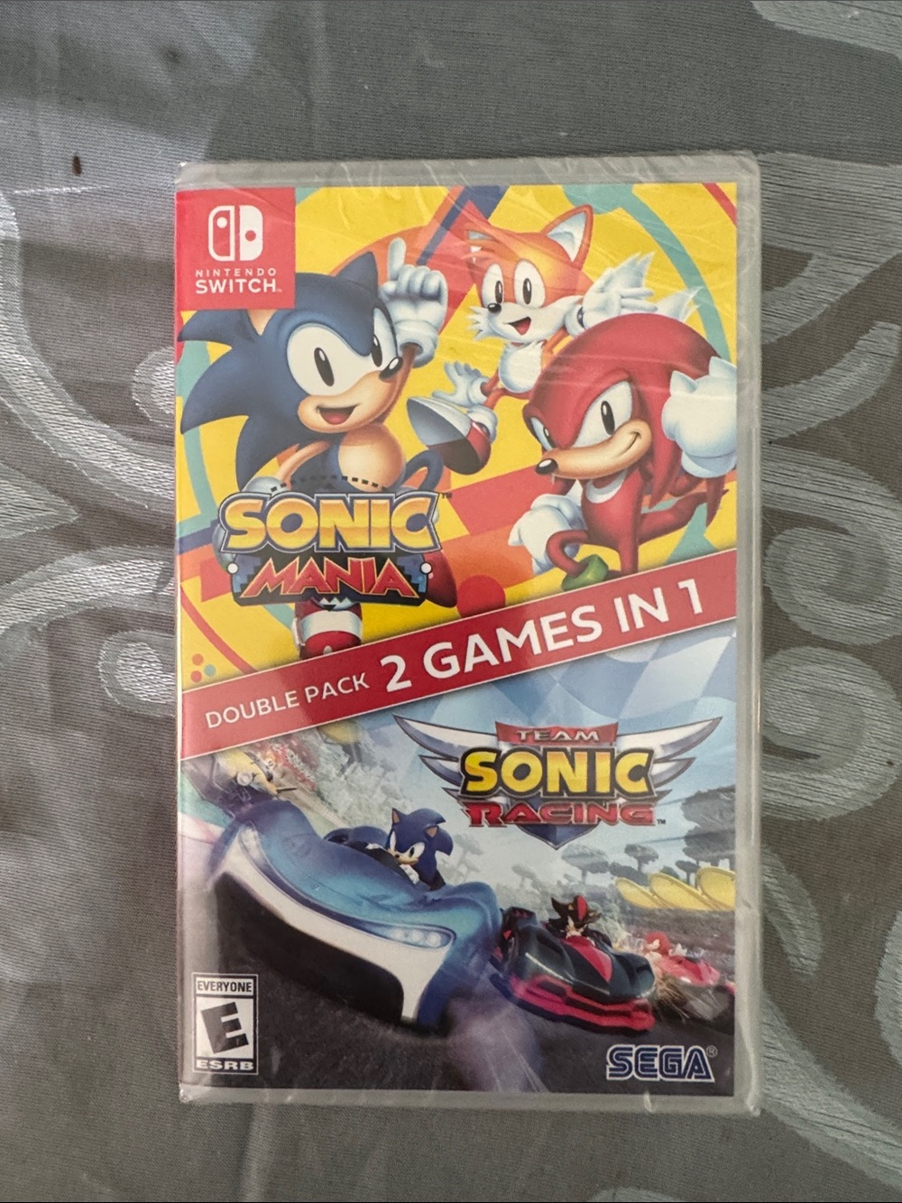 Nintendo Switch Sonic Mania & Team Sonic Racing Double Pack - unopened